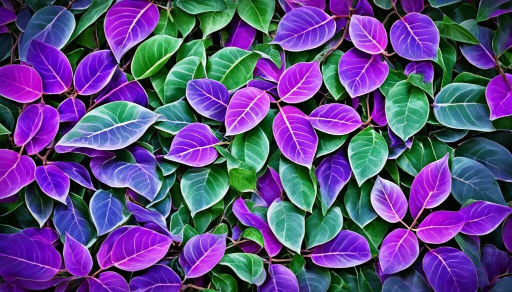 Ficus Purple Leaves