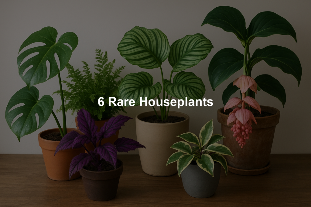 6 Rare Houseplants
