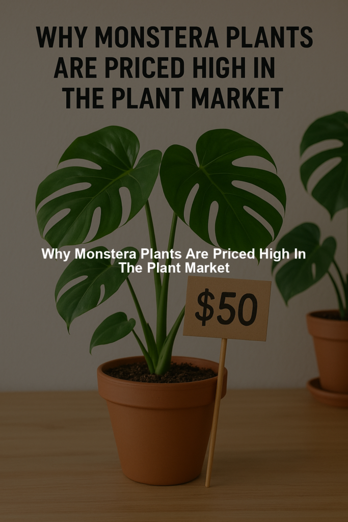 Why Monstera Plants Are Priced High In The Plant Market