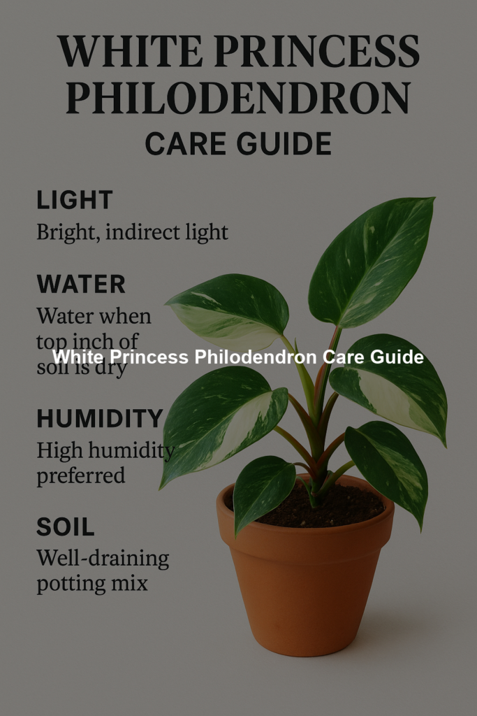 698f02e5a8ae5 | Bonsaimery.com White Princess Philodendron Care Guide