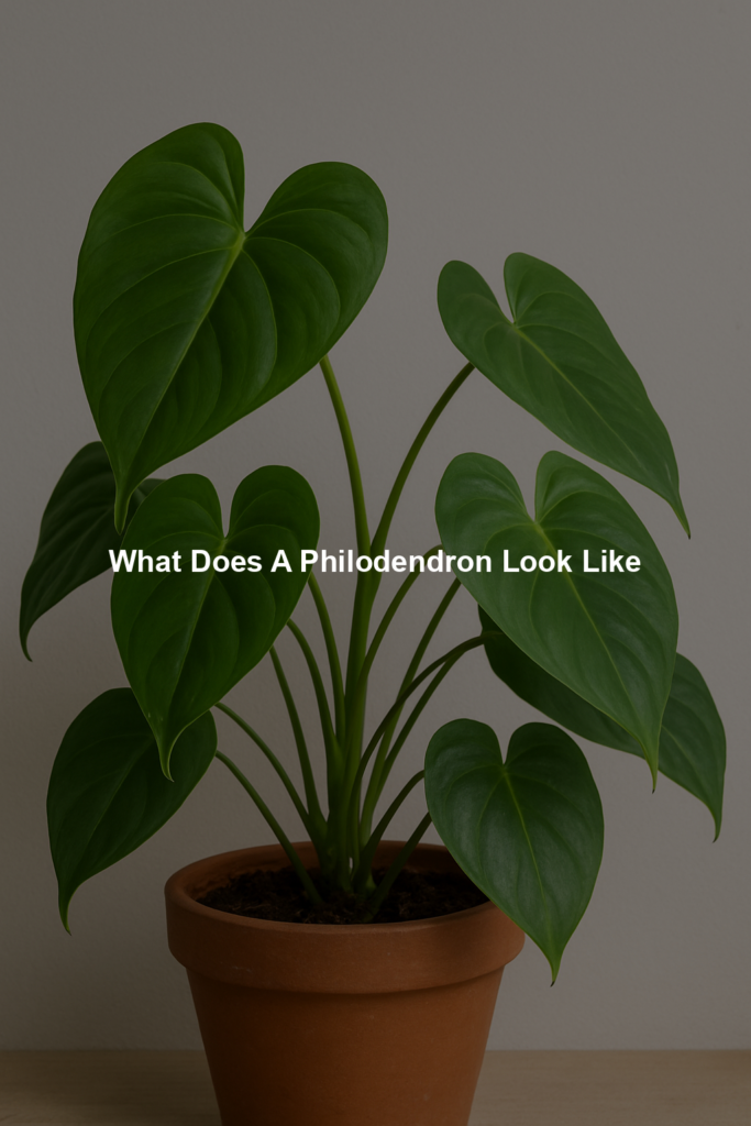 What Does A Philodendron Look Like