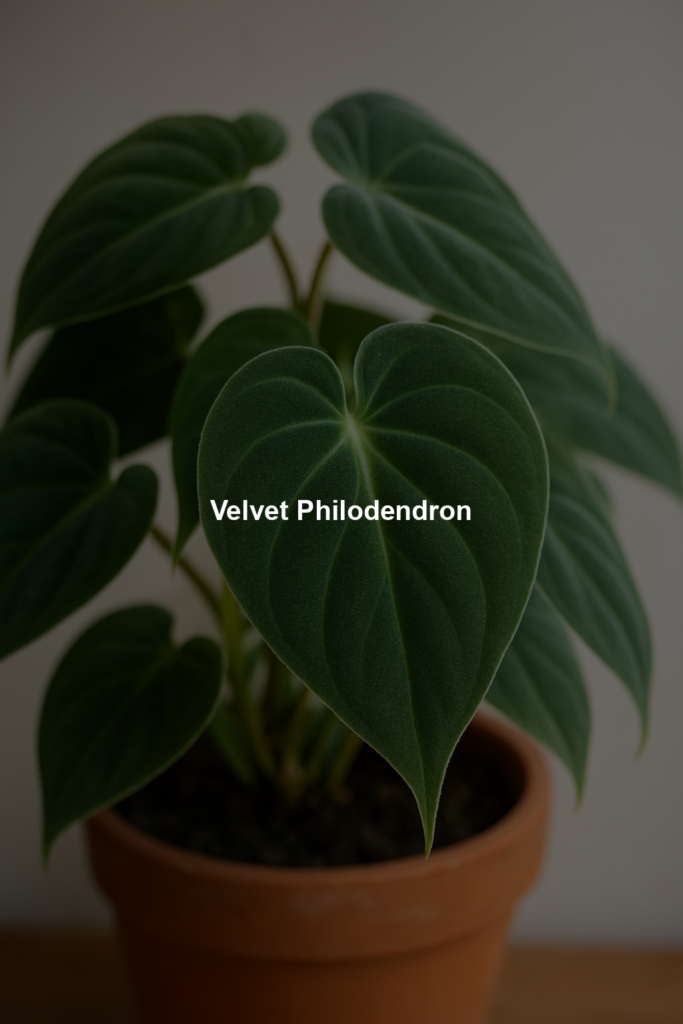 Velvet Philodendron
